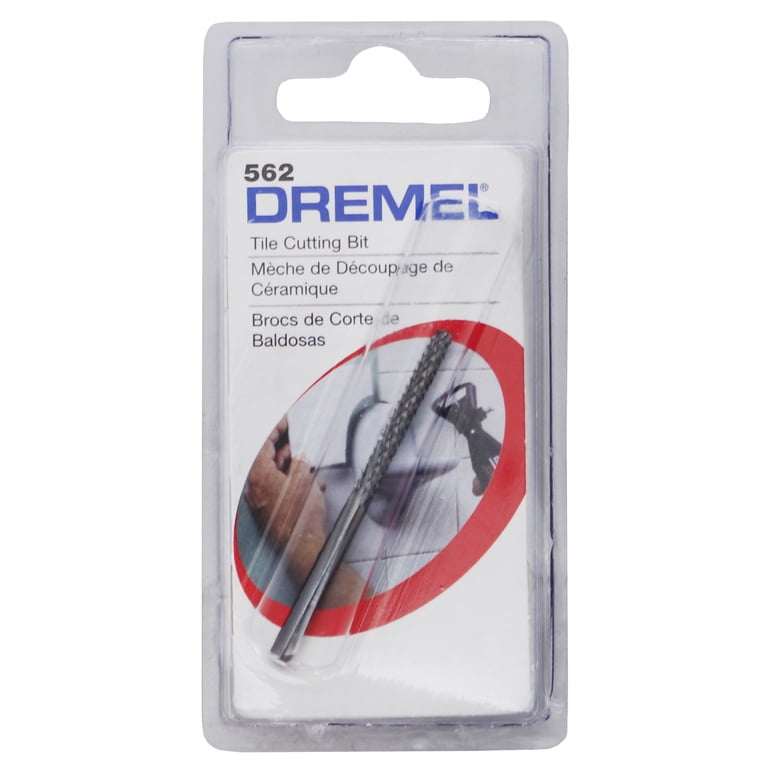 Dremel 562 26150562AD Tile Cutting Bit 1/8in for Rotary Tools, 2