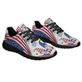 thumbnail image 6 of Patriotic Gnomes Happy 4th Of July Shoes Sneakers for Women Men Black Size 8.5, 6 of 7