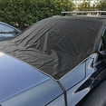 thumbnail image 5 of Windshield Snow Cover for Cars, Trucks, Vans - Waterproof, Windproof Winter Frost and Ice Removal Sunshade With Side Mirror Covers, 5 of 7