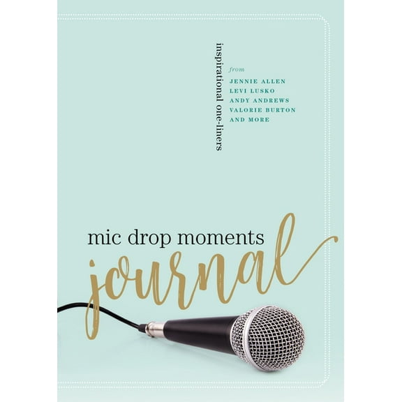 MIC Drop Moments Journal: Inspirational One-Liners, (Paperback)