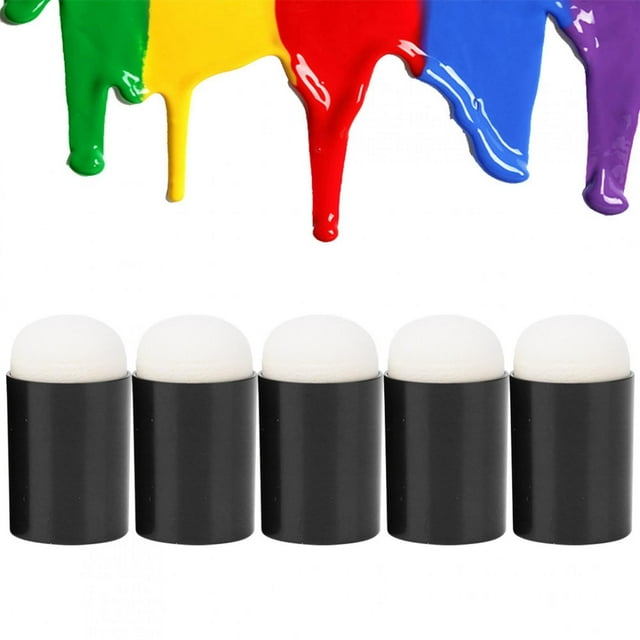 Finger Daubers,5 Pcs Sponge Finger Daubers Painting Tool Sleek Aesthetic