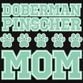thumbnail image 3 of CafePress - Doberman Pinscher Mom Women's Classic T Shirt - Women's Traditional Fit Dark T-Shirt, 3 of 4