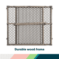 thumbnail image 3 of Safety 1st Vintage Grey Wood Doorway Security Gate, 3 of 5