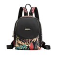 thumbnail image 1 of Mochila estampada para mujer, mochila de tres usos, mochila pequeña, bolso cruzado diagonal de un solo hombro, 1 of 5