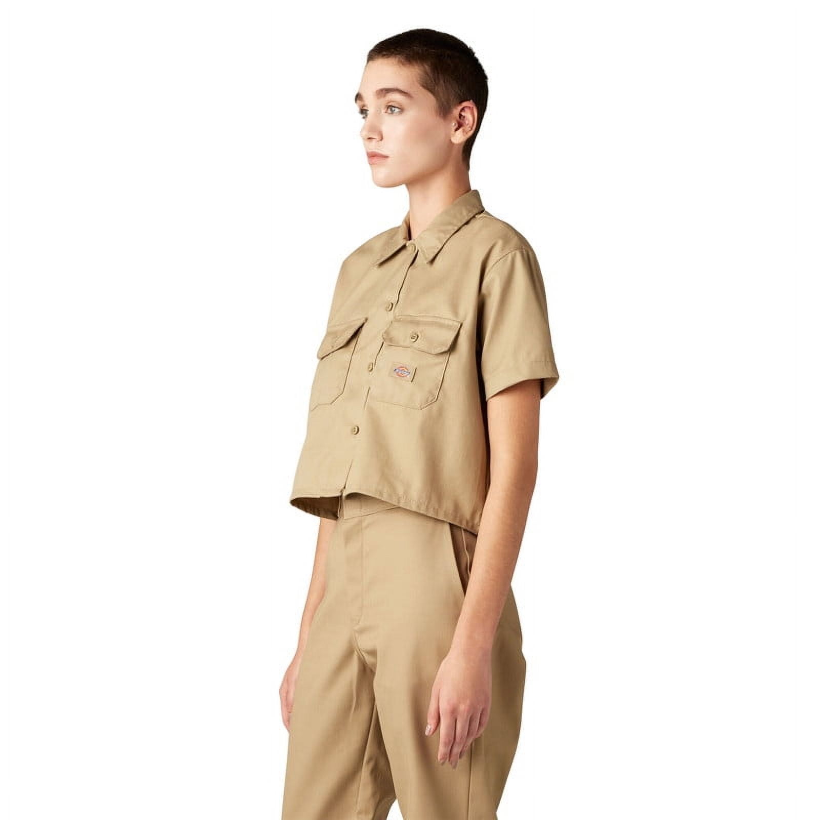 色々な Shirt, Work Cropped Women's Dickies Khaki, Walmart.com - 2X Clothing