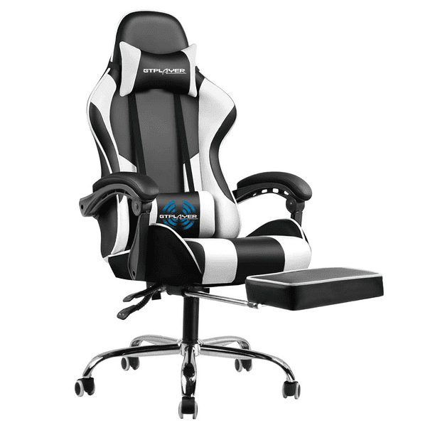 GTRacer Pro - Chaise de Gaming - Chaise de jeu - Chaise de bureau  ergonomique - Chaise