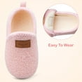thumbnail image 6 of Barerun Kids Boys Girls House Slippers Indoor Home Shoes Warm Slippers for toddler Pink Size 10.5, 6 of 8