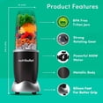thumbnail image 3 of Licuadora Personal Nutribullet el original de 900 w Negro, 3 of 4