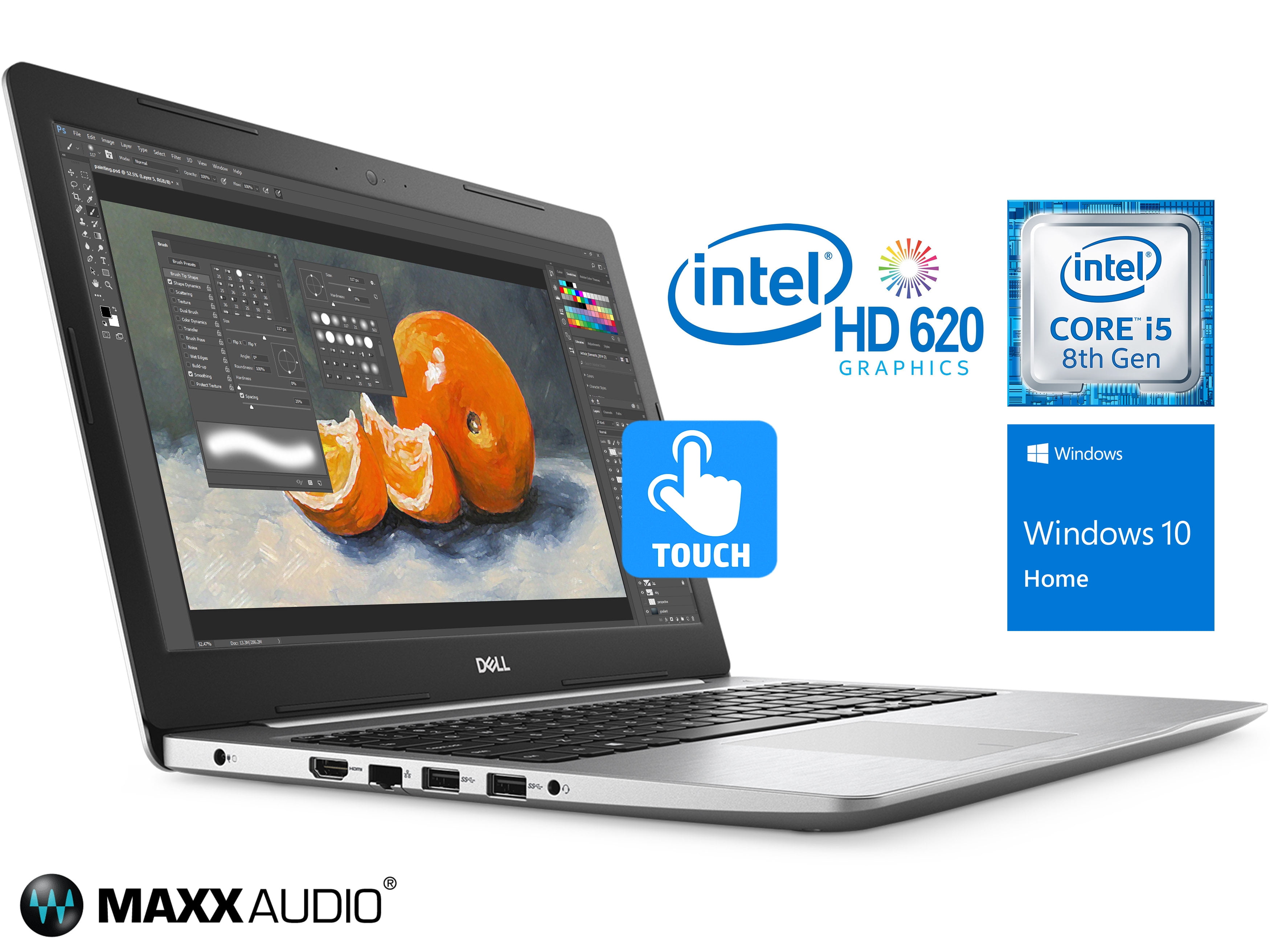 Dell Inspiron 5000 Series 15.6" FHD Touchscreen Notebook, Intel Quad