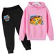 thumbnail image 3 of 2024 Nueva ropa para niños Dibujos animados Anime Super ZINGS Niños Niñas Bebé 3-12 años Top + Pantalones 2P Abrigo deportivo casual Jogging Divertido Conjunto Kawaii, 3 of 5