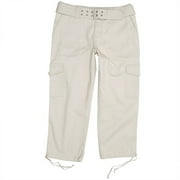 Women's Belted Cargo Capri