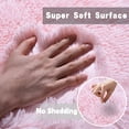 thumbnail image 6 of Socofuz Soft Indoor Modern Area Rugs Fluffy Living Room Carpets for Children Bedroom Home Decor Nursery Rug 4' x 6', Pink, 6 of 7