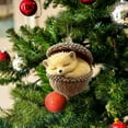 thumbnail image 5 of Woodland Christmas Ornaments Animal Christmas Ornament,Forest Animal Decoration, Hanging Woodland Pendant for Xmas Tree Decorations, Hanging Ornament Home Party Decor(E), 5 of 5