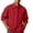 Wine, variant on Men's Dress Shirts Big and Tall Long Sleeve Formal Shirt Solid Business Casual Button down Shirts for Wedding Prom(Wine,5X-Large)