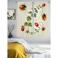 thumbnail image 4 of Ladybugs Eucalyptus Sheer Curtains 72 Inches Long 2 Panels Set, Window Sheer Curtains for Living Room/Bedroom, Spring Botanical Leaves Green Light Filtering Rod Pocket Curtain 52''x72''x2, 4 of 8