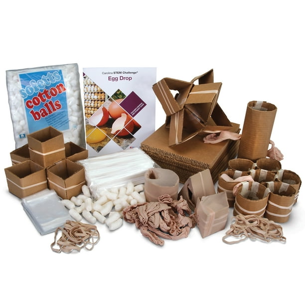 Carolina STEM Challenge® Egg Drop Kit, Materials for 15 Lab Groups