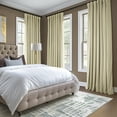 thumbnail image 4 of Half Price Drapes Au Lait Creme Heritage Plush Velvet Room Darkening Curtains (1 Panel), 50W X 120L, 4 of 11