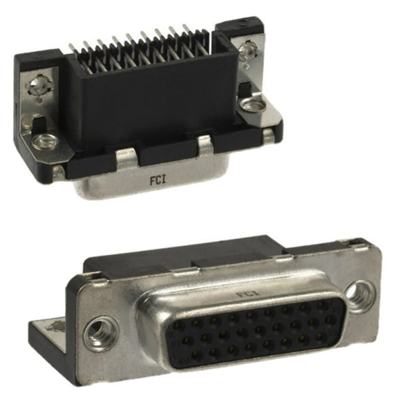 ICD26S13E4GX00LF Connector 26 Position D-Sub, High Density Receptacle, Female Sockets :RoHS