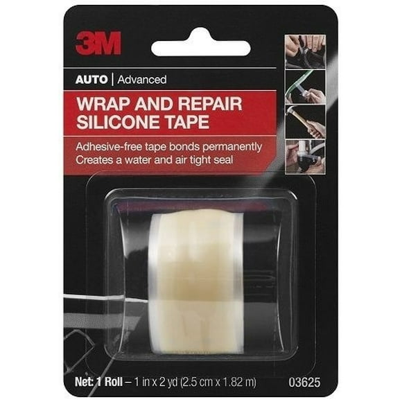 3M 03625 2.5cm x 6' Wrap and Repair Silicone Tape