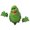 Green, variant on Glow-in-the-Dark Green Slime Monster Figurine With Detachable Hands Perfect For Halloween Decor And Collectors
