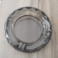 thumbnail image 5 of Crystal Glass Ashtray, Cigar Cigarettes Ashtray Holder Home Office Desktop Tabletop Decoration,Crystal Gold, 5 of 5