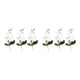 thumbnail image 4 of Orquídeas artificiales transparentes multicolor 3 piezas Cateissary, 4 of 6