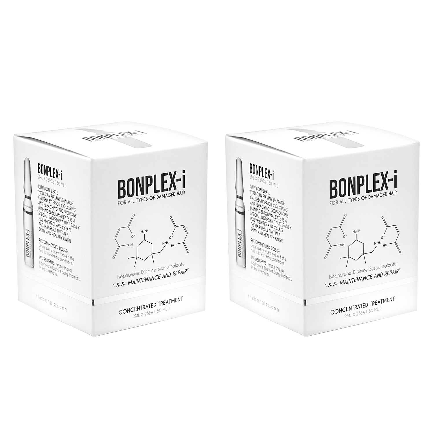 BONPLEXi Ampoule Treatment, For All Hair Types, Damage and Dry Hair