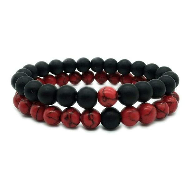 Xihbxyly Pulseras de Hebra para Parejas, Regalo de Amistad a Juego