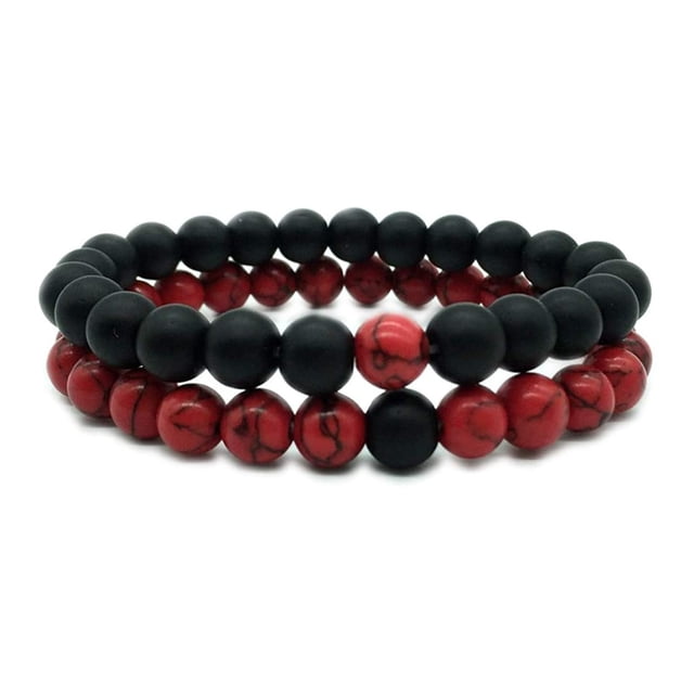 Xihbxyly Pulseras de Hebra para Parejas, Regalo de Amistad a Juego