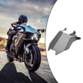 thumbnail image 3 of Guardabarros trasero para motocicleta, accesorios de decoración sin necesidad de perforaciones, para automóviles Gris, 3 of 6