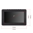 thumbnail image 1 of 12 Pouces Hdtv avec Tuner avec ATSC Standard avec Support Pliable Antenne, Entrée AV, Entrée de Puissance, Interface pour Écouteurs, 1 of 8