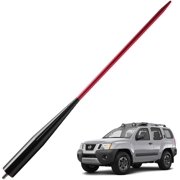 JAPower Replacement Antenna Compatible with Nissan Xterra 2000-2016 | 13 inches-Black Red