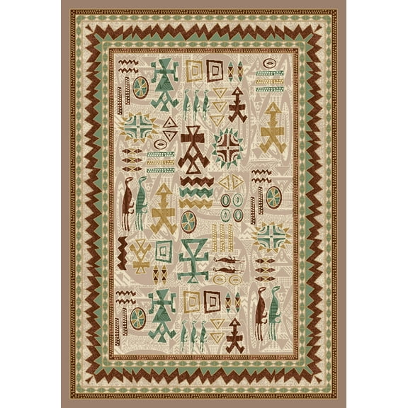 Milliken Signature Area Rug LIMOGES PEARL MIST Limoges Pearl Mist 2' 8" x 3' 10" Rectangle