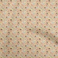 thumbnail image 1 of oneOone Cotton Cambric Light Beige Fabric Floral Quilting Supplies Print Sewing Fabric By The Yard 42 Inch Wide, 1 of 4