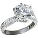 thumbnail image 1 of Anillo de Circonia CrystalLuxe High Monaco 1Pza Talla 10 19.8mmØ Circunferencia 61mm Circonia/Metal Plata, 1 of 1