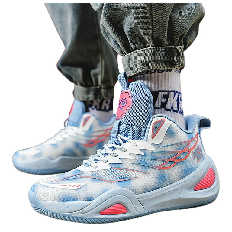 CAICJ98 Basketball Shoes Men Women Breathable Men Non Slip Outdoor