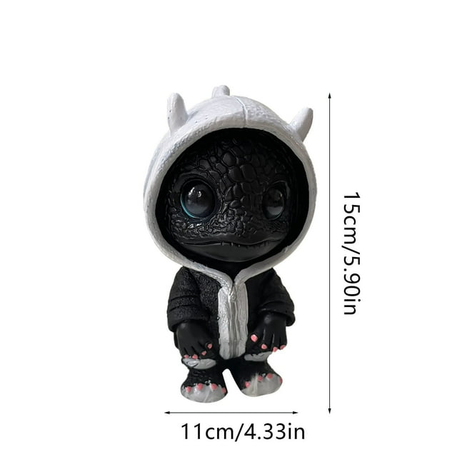 JJKBVCLO Mignon Dragon Statue Ornement Jardin Statue Ornement Résine Ornement de Table