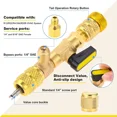 thumbnail image 4 of R410A R22 Valve Core Remover Installer Tool kit with Dual Size Port, 4 of 5