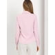 thumbnail image 5 of Allegra K Blusa Top Camisa Con Volantes De Gasa Elegante Con Botones Mangas Largas Oficina Trabajo Para Mujer Rosa XS Unique Bargains Camisa, 5 of 6