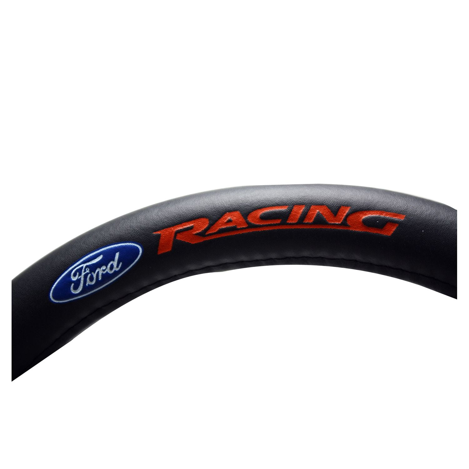 Pilot Racing Style Steering Wheel Cover Black SW68R Red