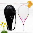 thumbnail image 1 of SASABAXI 1Set Youth Tennis Racket in Red Alloy Material with Nylon Lines and Carry Bag, 1 of 8