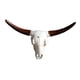 thumbnail image 2 of Escultura de pared de cabeza de animal, escultura de pared de animal falsa, arte colgante, cabeza de animal Toro, 2 of 9