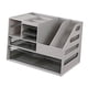 thumbnail image 3 of Organizador de oficina con contenedor de almacenamiento de escritorio, laptop versátil con cajón, organizador de archivos de escritorio para el, 3 of 9
