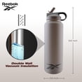 thumbnail image 4 of Botella de agua Reebok con pajita aislante de acero inoxidable de 950 ml, 4 of 8