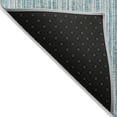 thumbnail image 3 of Addison Rugs Chantille Indoor/Outdoor Transitional Stripes Teal Washable Rectangle Rug, 1'8" x 2'6", 3 of 6