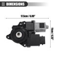 thumbnail image 5 of Unique Bargains Front Left Driver Side Power Window Motor Assembly for Hyundai Tucson 2016-2022 No.82450D3010, 5 of 7