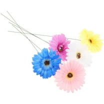 TAILTOSS Yard Flower Stakes Metal Assorted Color For Garden 5Pcs 13.8x4.3in