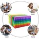 thumbnail image 5 of Fidget Pencil Case, Pop It Bubble Pencil Case Fidget para la escuela, Simple Sensory Silicone Bubble, Bubble Fidget Papelería Bolsa de almacenamiento Descompresión para niños Xemadio WMCH-398, 5 of 7