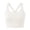 A1_Beige, variant on Women's Cross Back Sports Bra Tank Tops Square Neck Wireless Padded Workout Tank Tops Medium Support Crop Tops Gym Activewear Strappy Sports Bras Yoga Camisole with Built In Pads Beige L