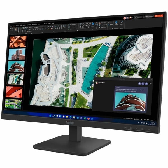 Lenovo ThinkVision S27-4e 27" Class Full HD LED Monitor - 16:9 - Raven Black - 27" Viewable - In-plane Switching (IPS) Technology - WLED Backlight - 1920 x 1080 - 16.7 Million Colors - 300 Nit - 4 ...
